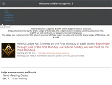 Tablet Screenshot of helenamasons.org